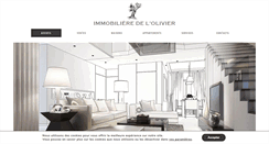Desktop Screenshot of immo-olivier.fr