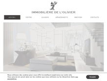 Tablet Screenshot of immo-olivier.fr